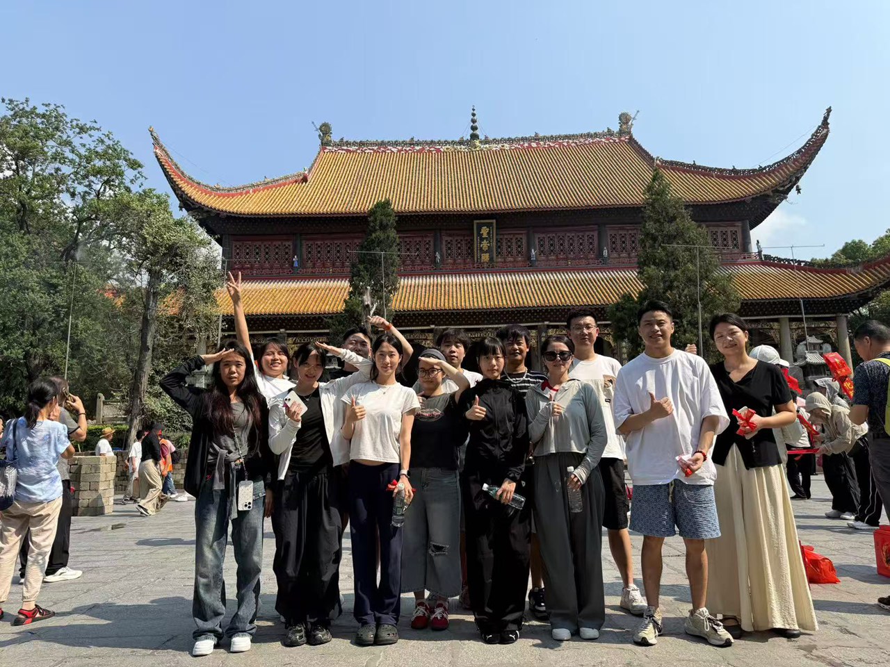 2025.7月湖南分公司“岳陽(yáng)道觀祈福”