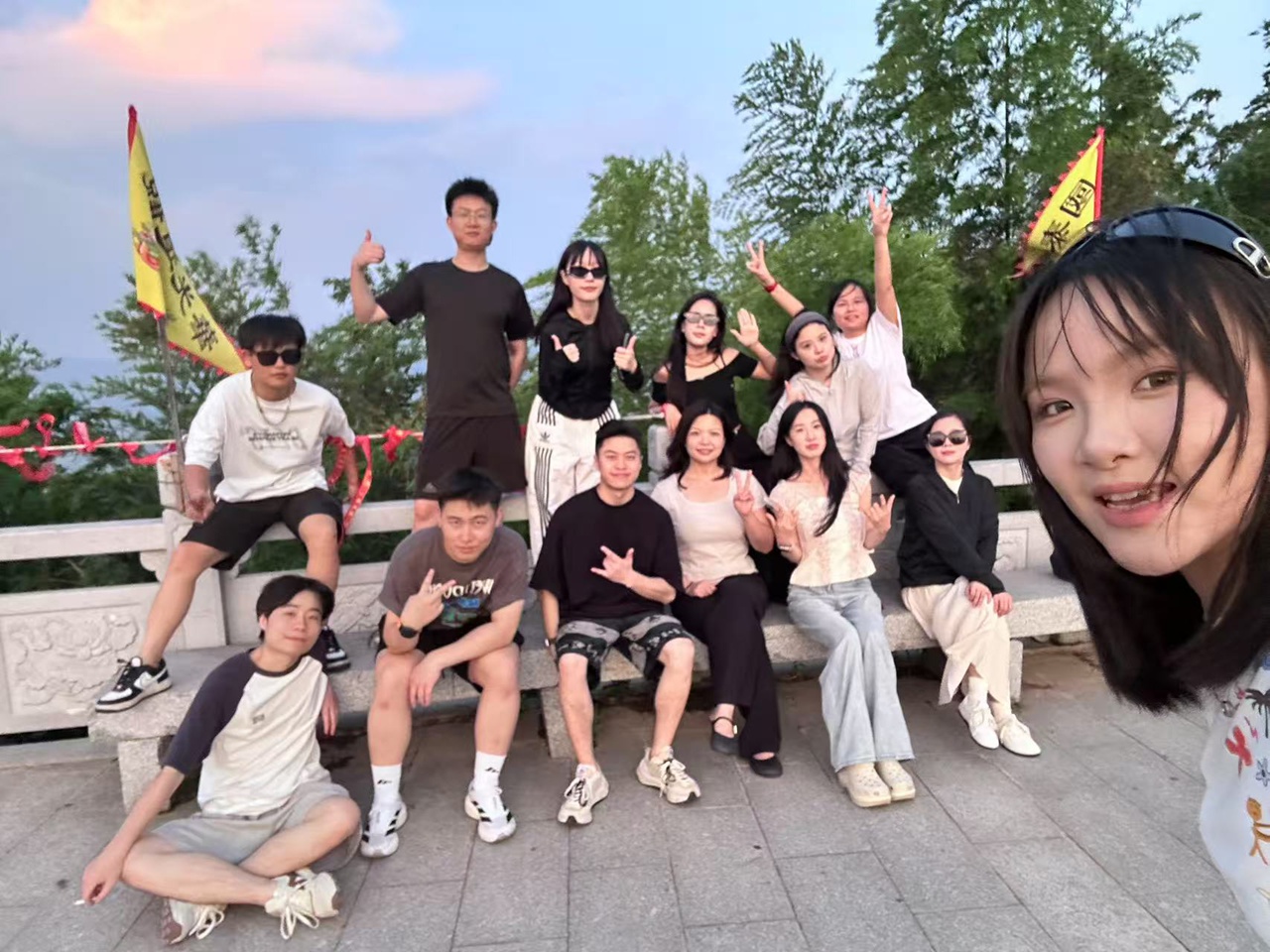 2025.7月湖南分公司“岳陽(yáng)道觀祈福”